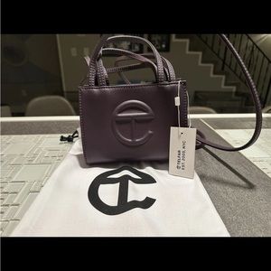 TELFAR SMALL EGGPLANT BAG/ NEW W/TAGS COMES WITH BRAND NEW DUST BAG